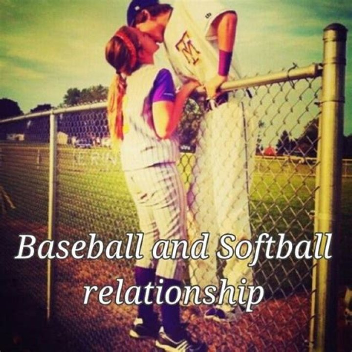 Softball / baseball relationship Baseball Softball Couple, Baseball