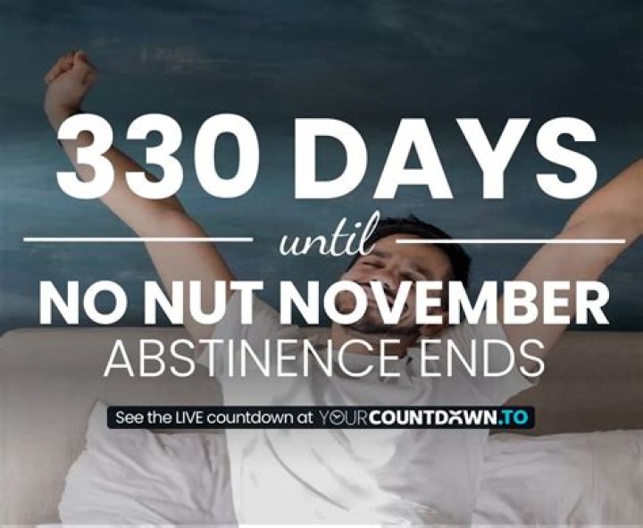 Your Guide To No Nut November